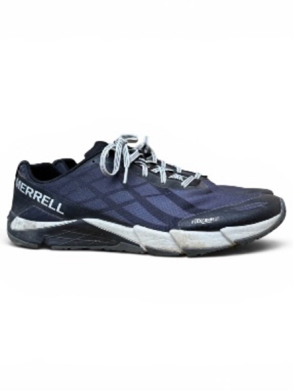 Merrell Bare Access Flex Men Size 11.5 Black Minimalist Running Sneakers J09657